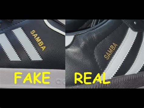 adidas samba real vs fake|Adidas Samba original vs classic.